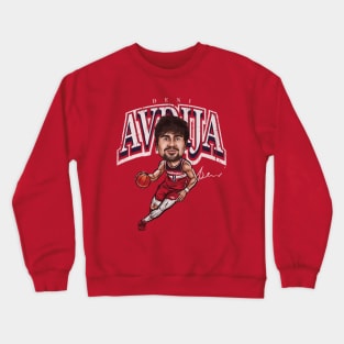 Deni Avdija Washington Cartoon Crewneck Sweatshirt